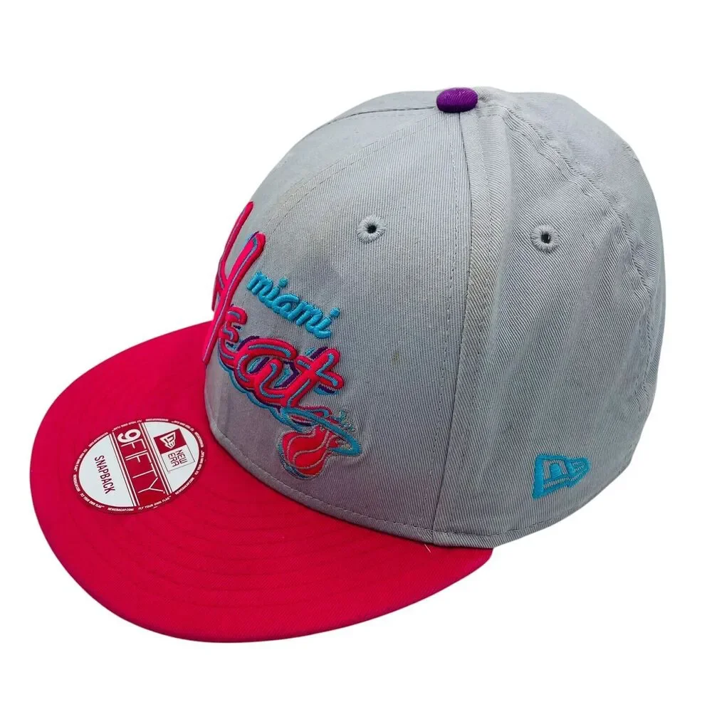 New Era Miami Heat Hardwood Classics Cap Hat
